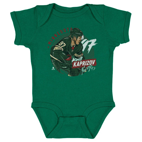 Kirill Kaprizov Kids Baby Onesie | 500 LEVEL