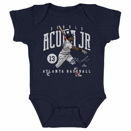 Ronald Acuna Jr. Kids Baby Onesie | 500 LEVEL