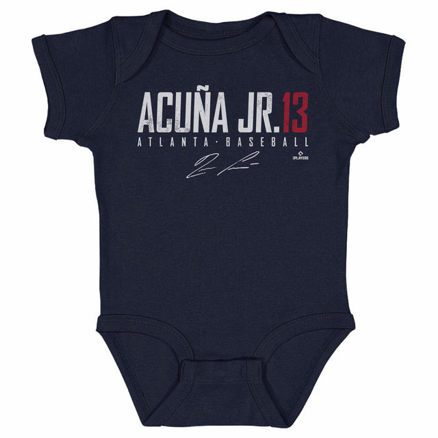 Ronald Acuna Jr. Kids Baby Onesie | 500 LEVEL