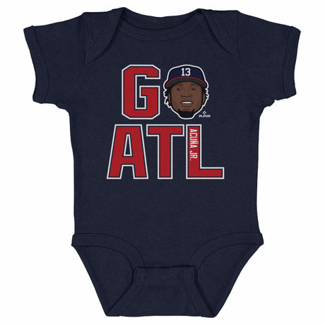 Ronald Acuna Jr. Kids Baby Onesie | 500 LEVEL