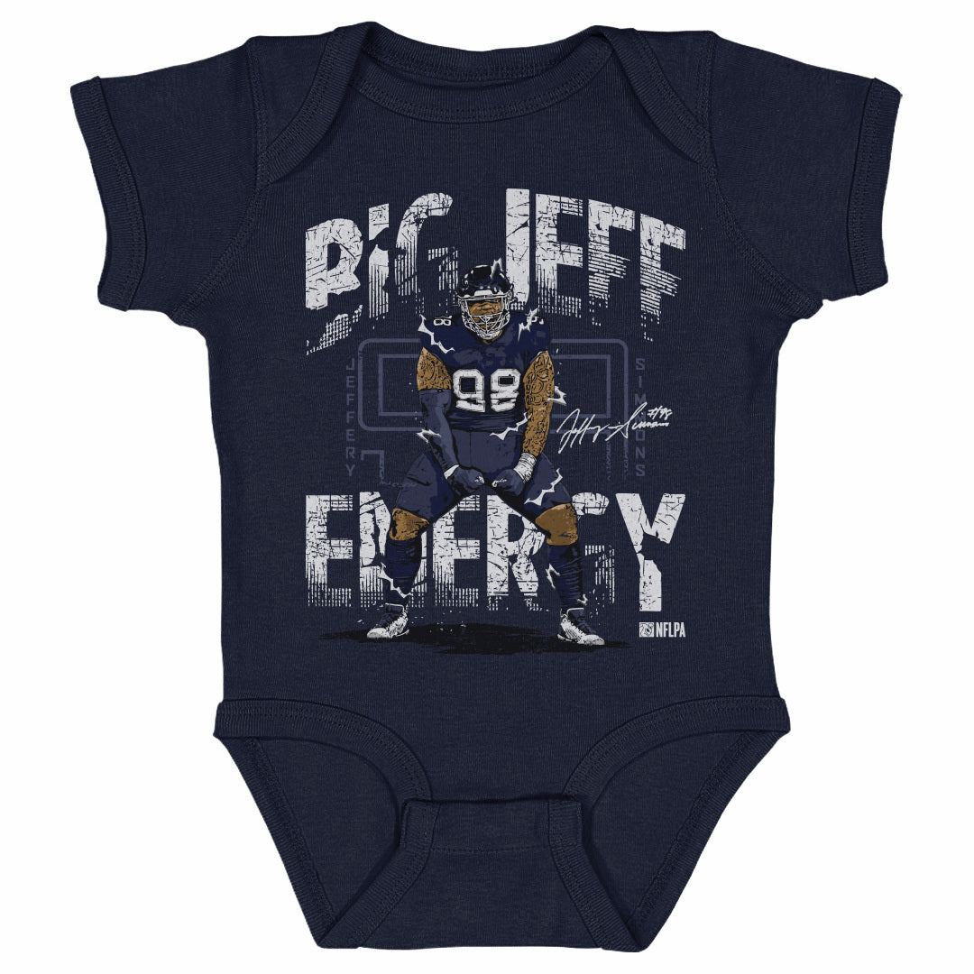 Jeffery Simmons Kids Baby Onesie | 500 LEVEL