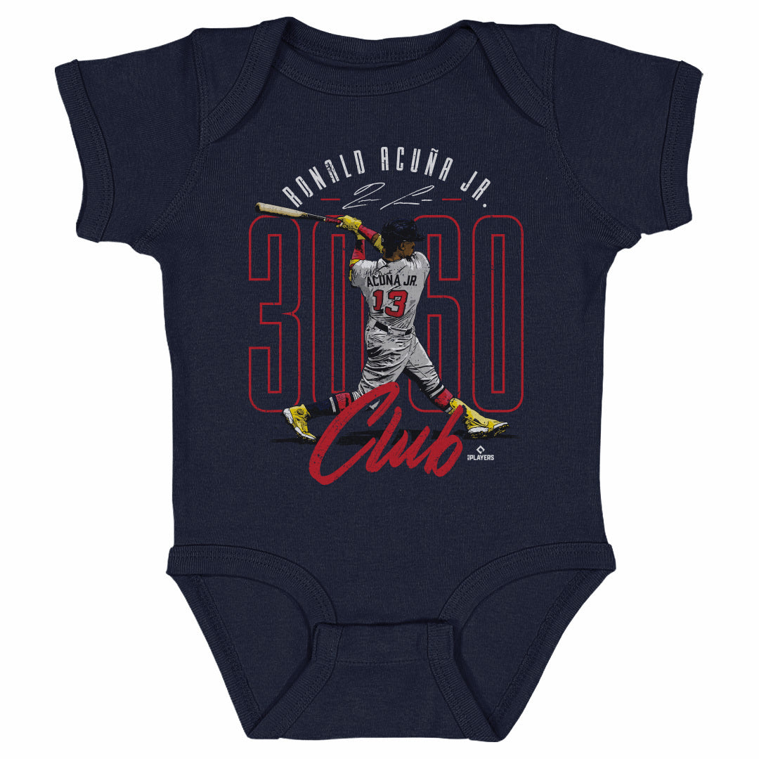 Ronald Acuna Jr. Kids Baby Onesie | 500 LEVEL
