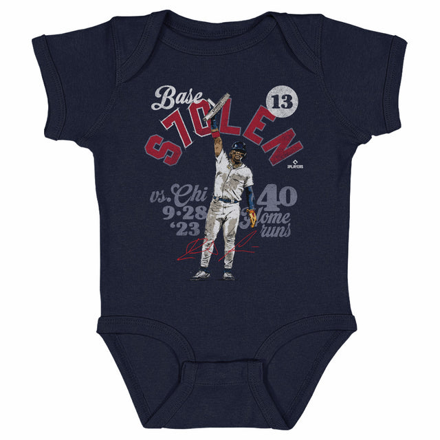Ronald Acuna Jr. Kids Baby Onesie | 500 LEVEL