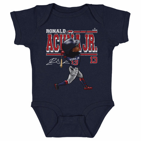 Ronald Acuna Jr. Kids Baby Onesie | 500 LEVEL