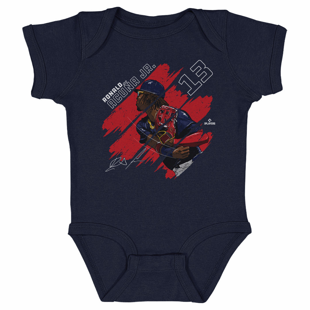 Ronald Acuna Jr. Kids Baby Onesie | 500 LEVEL