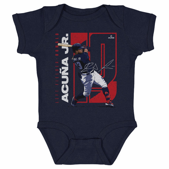 Ronald Acuna Jr. Kids Baby Onesie | 500 LEVEL