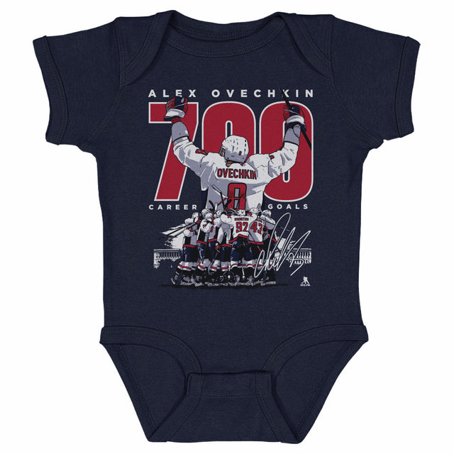 Alex Ovechkin Kids Baby Onesie | 500 LEVEL