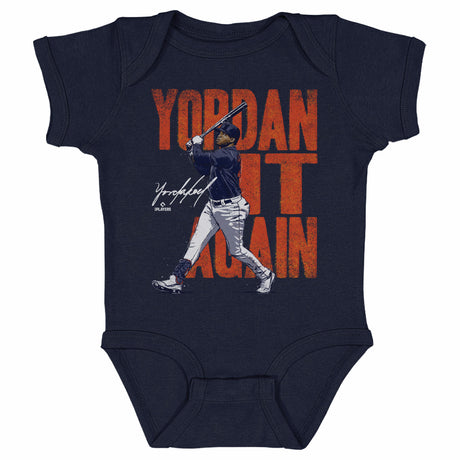 Yordan Alvarez Kids Baby Onesie | 500 LEVEL