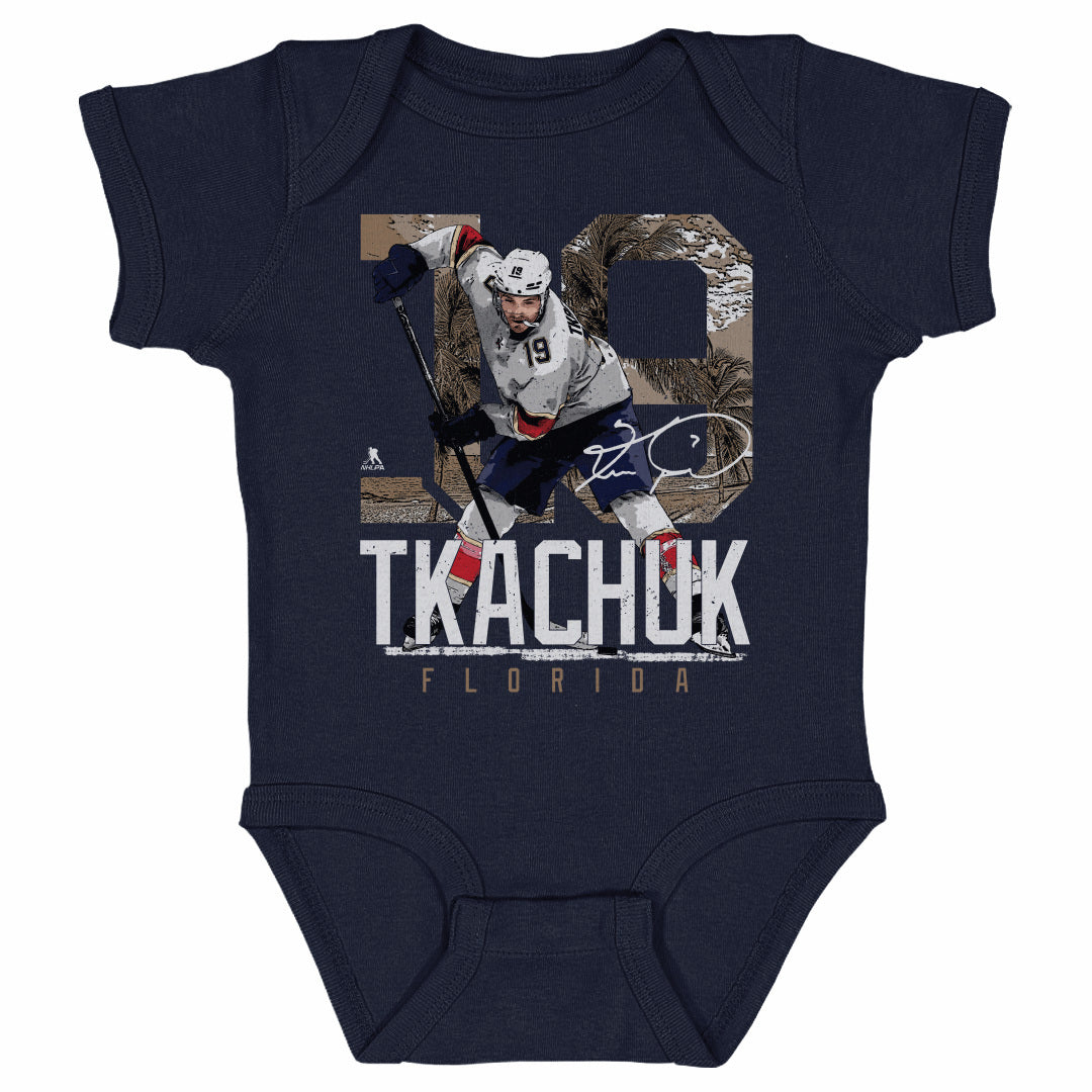 Matthew Tkachuk Kids Baby Onesie | 500 LEVEL