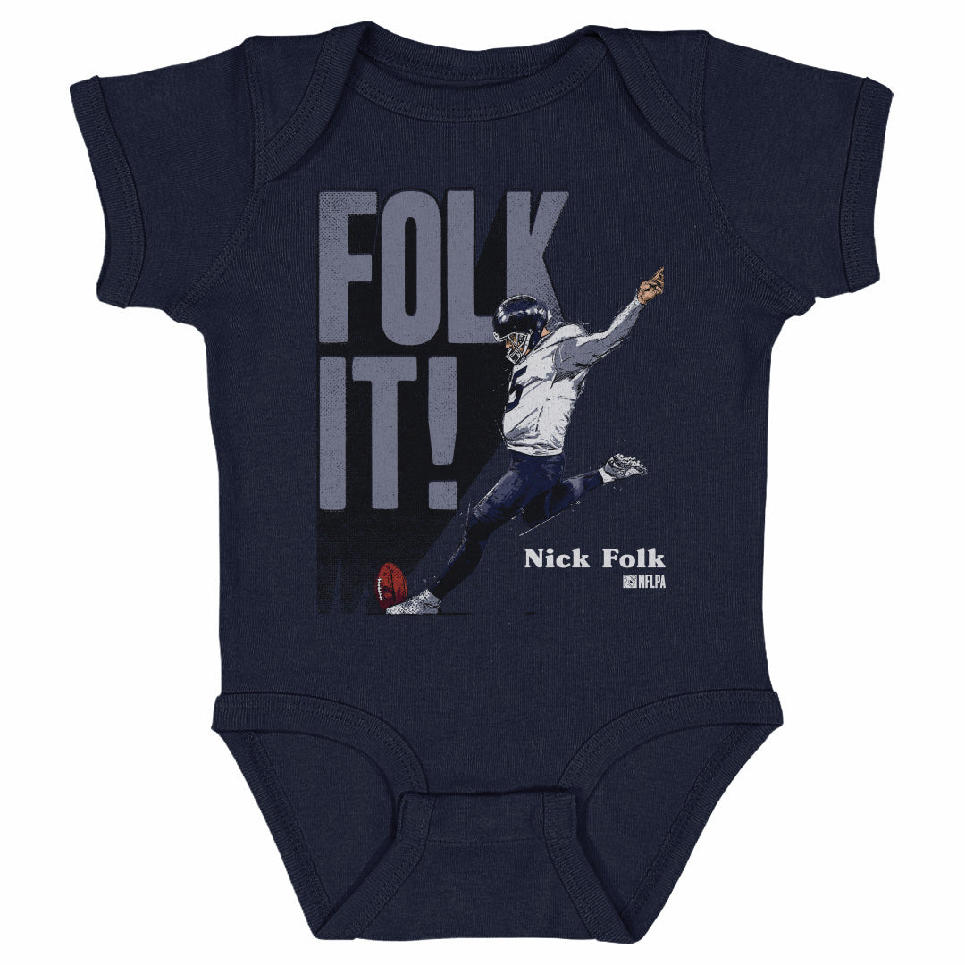 Nick Folk Kids Baby Onesie | 500 LEVEL