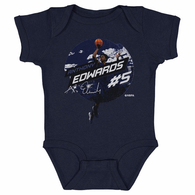 Anthony Edwards Kids Baby Onesie | 500 LEVEL