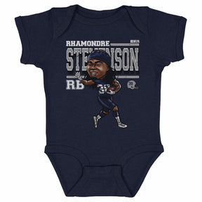 Rhamondre Stevenson Kids Baby Onesie | 500 LEVEL