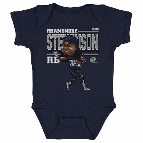 Rhamondre Stevenson Kids Baby Onesie | 500 LEVEL