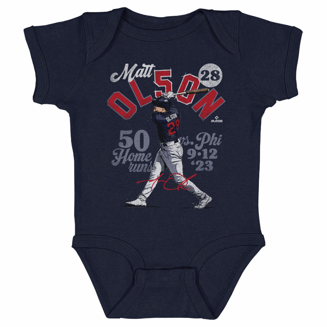 Matt Olson Kids Baby Onesie | 500 LEVEL