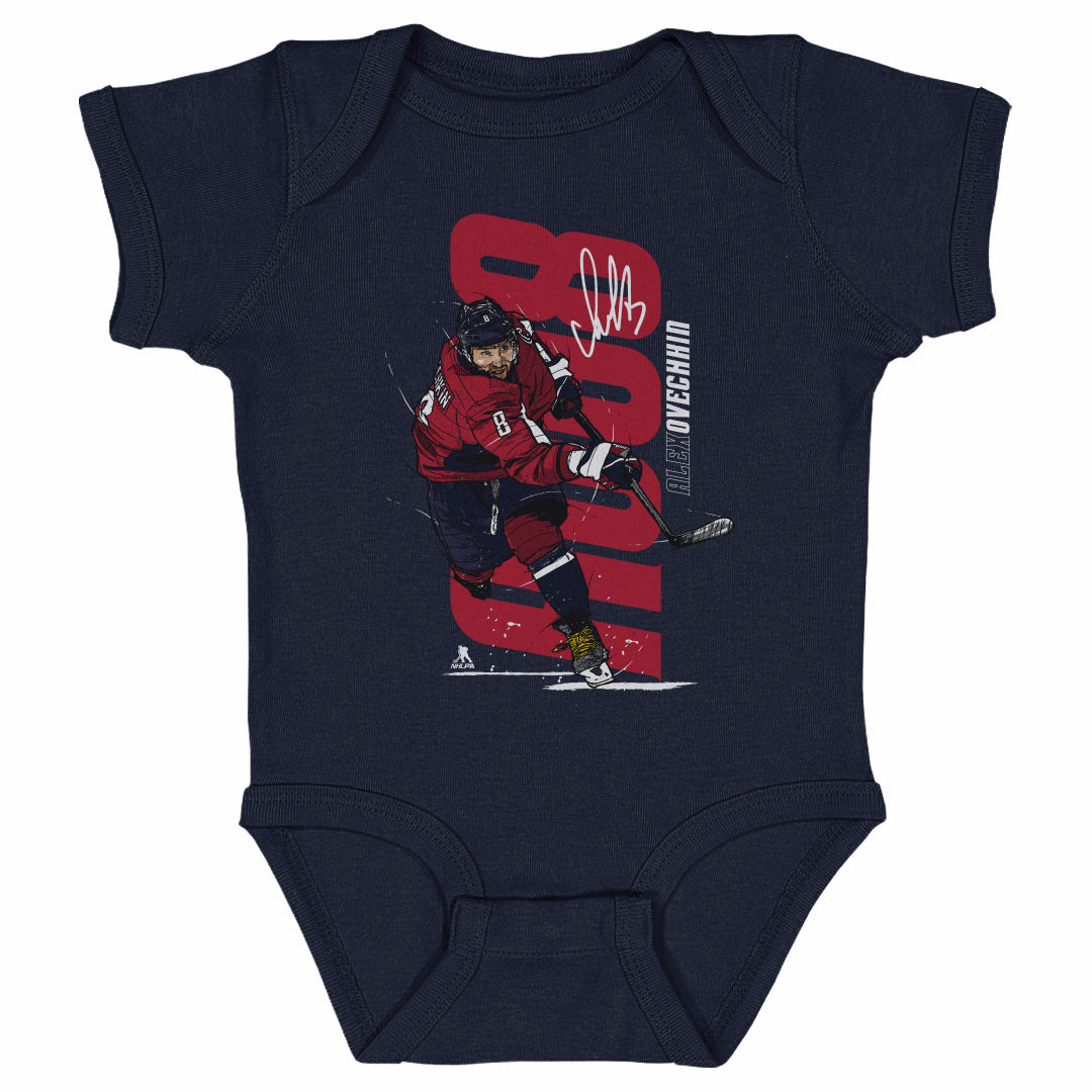 Alex Ovechkin Kids Baby Onesie | 500 LEVEL