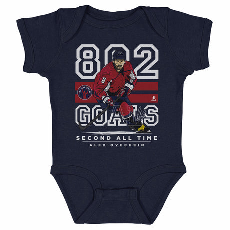 Alex Ovechkin Kids Baby Onesie | 500 LEVEL