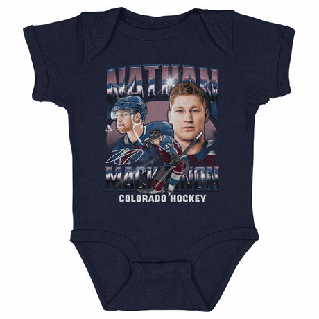 Nathan MacKinnon Kids Baby Onesie | 500 LEVEL