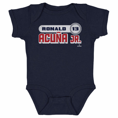 Ronald Acuna Jr. Kids Baby Onesie | 500 LEVEL