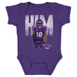 Justin Jefferson Kids Baby Onesie | 500 LEVEL