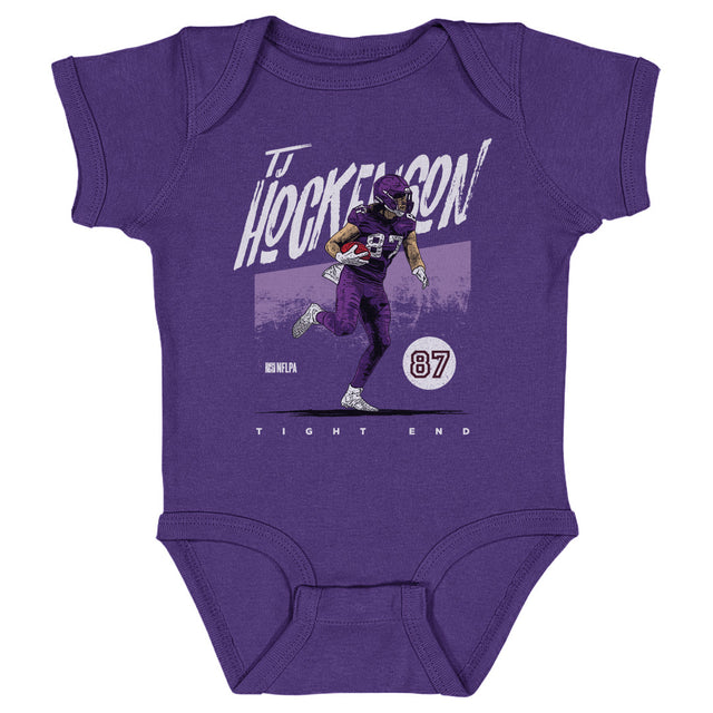 T.J. Hockenson Kids Baby Onesie | 500 LEVEL