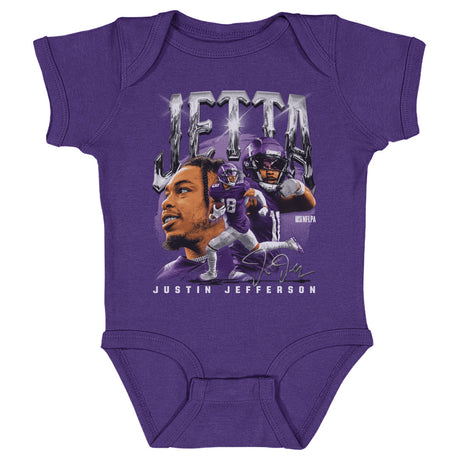 Justin Jefferson Kids Baby Onesie | 500 LEVEL