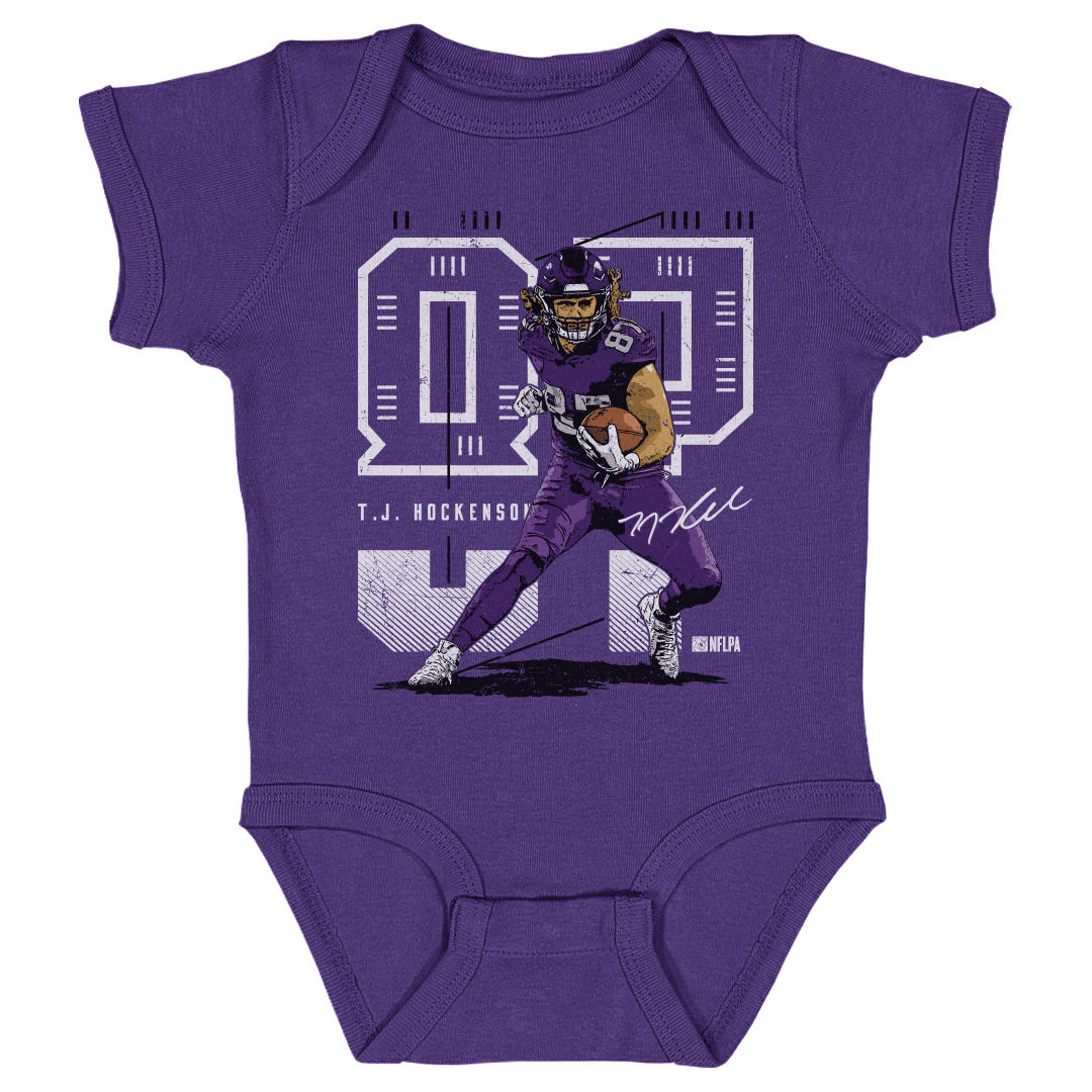 T.J. Hockenson Kids Baby Onesie | 500 LEVEL