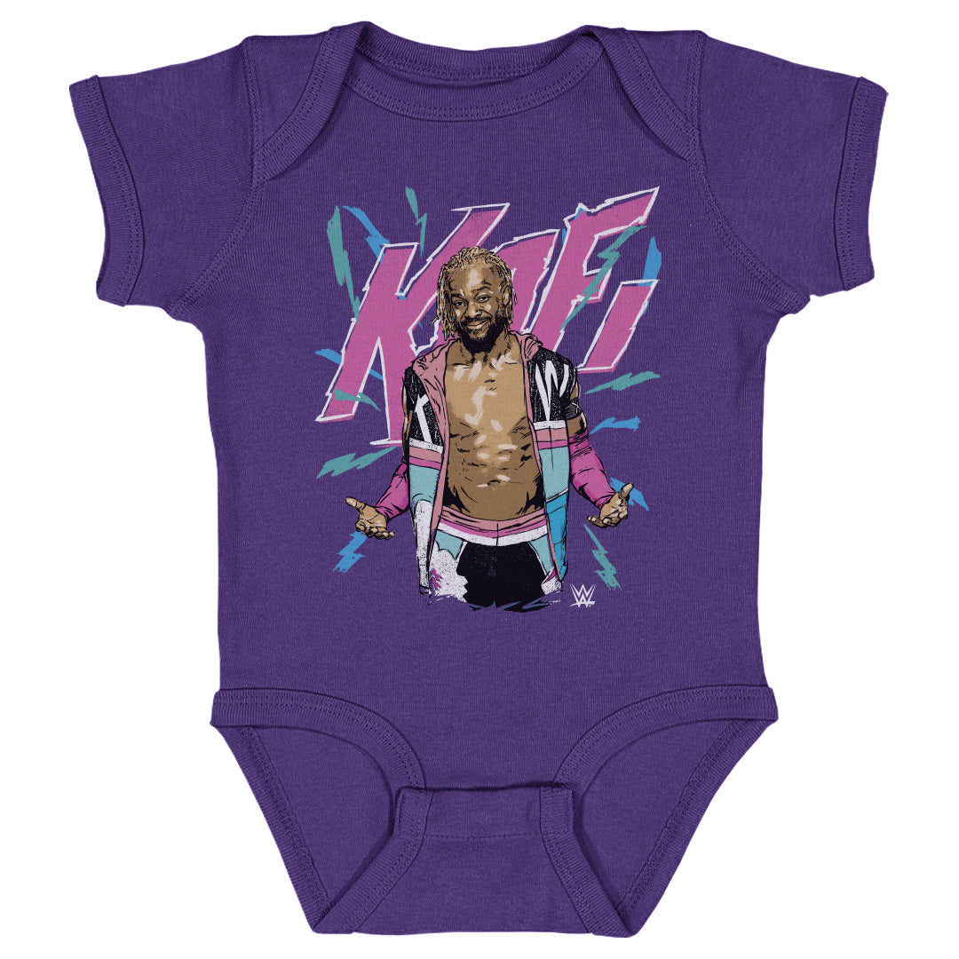 Kofi Kingston Kids Baby Onesie | 500 LEVEL