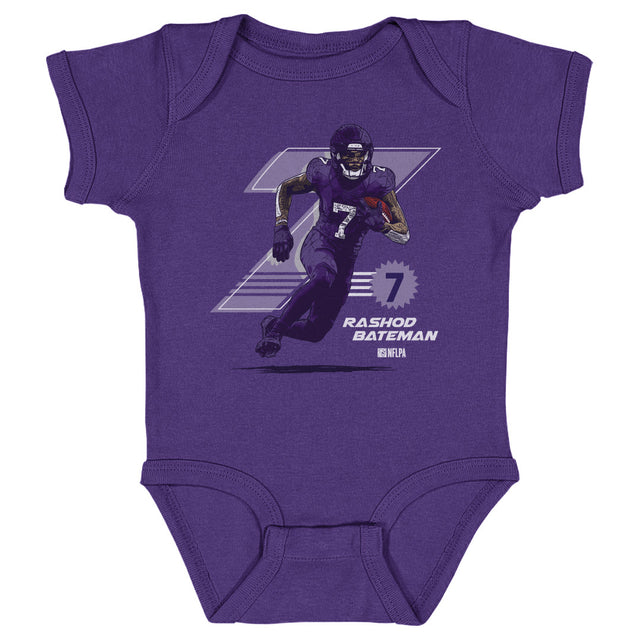 Rashod Bateman Kids Baby Onesie | 500 LEVEL