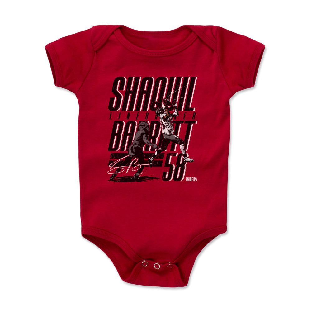 Shaquil Barrett Kids Baby Onesie | 500 LEVEL