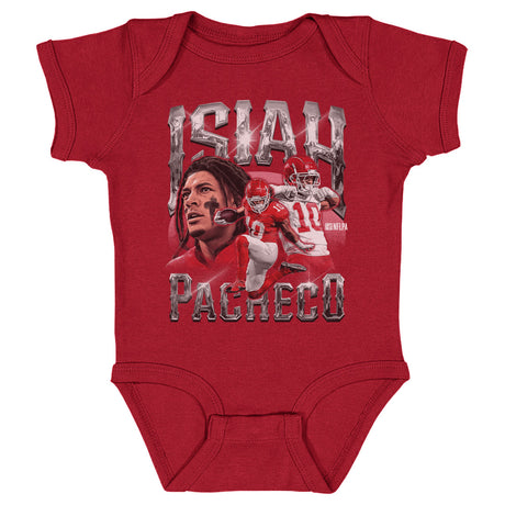 Isiah Pacheco Kids Baby Onesie | 500 LEVEL
