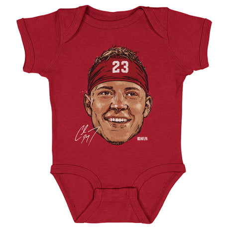Christian McCaffrey Kids Baby Onesie | 500 LEVEL