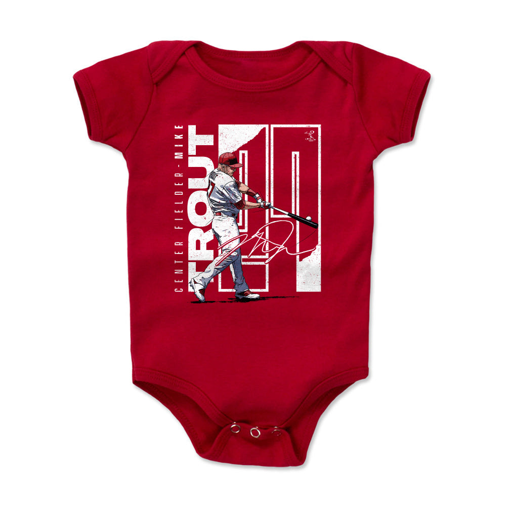 Mike Trout Kids Baby Onesie | 500 LEVEL