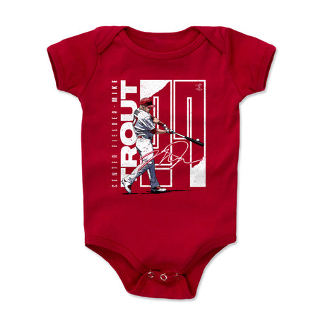 Mike Trout Kids Baby Onesie | 500 LEVEL