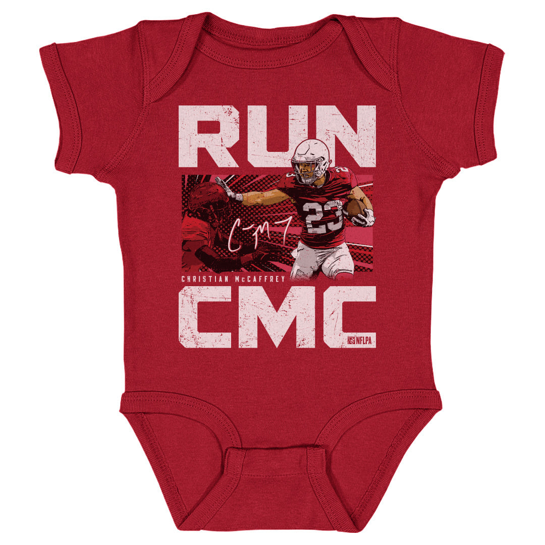 Christian McCaffrey Kids Baby Onesie | 500 LEVEL