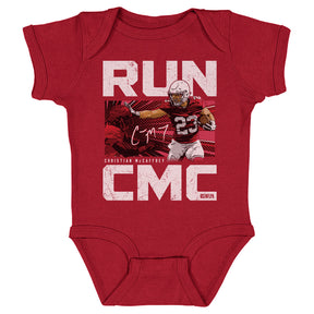 Christian McCaffrey Kids Baby Onesie | 500 LEVEL