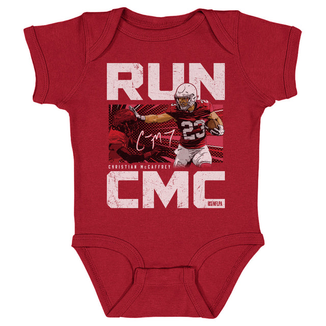 Christian McCaffrey Kids Baby Onesie | 500 LEVEL