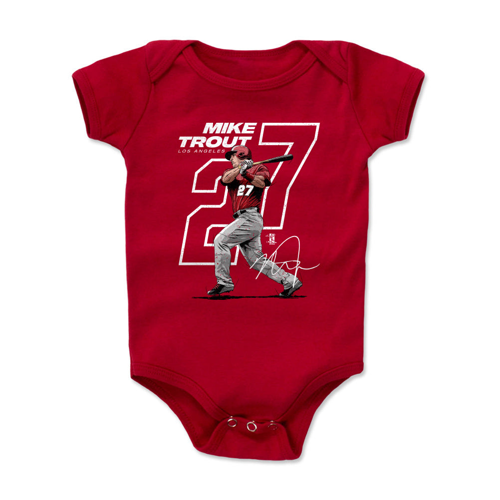 Mike Trout Kids Baby Onesie | 500 LEVEL