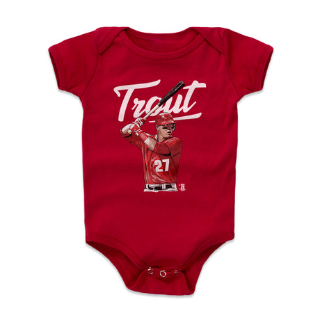 Mike Trout Kids Baby Onesie | 500 LEVEL
