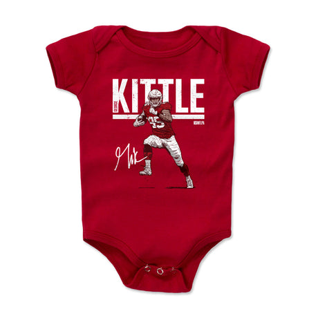 George Kittle Kids Baby Onesie | 500 LEVEL