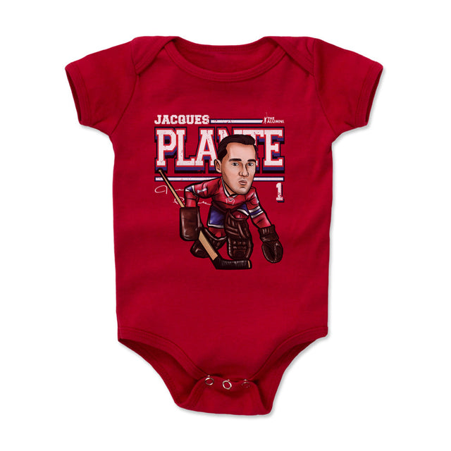 Jacques Plante Kids Baby Onesie | 500 LEVEL