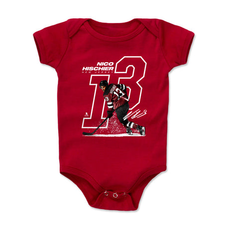 Nico Hischier Kids Baby Onesie | 500 LEVEL