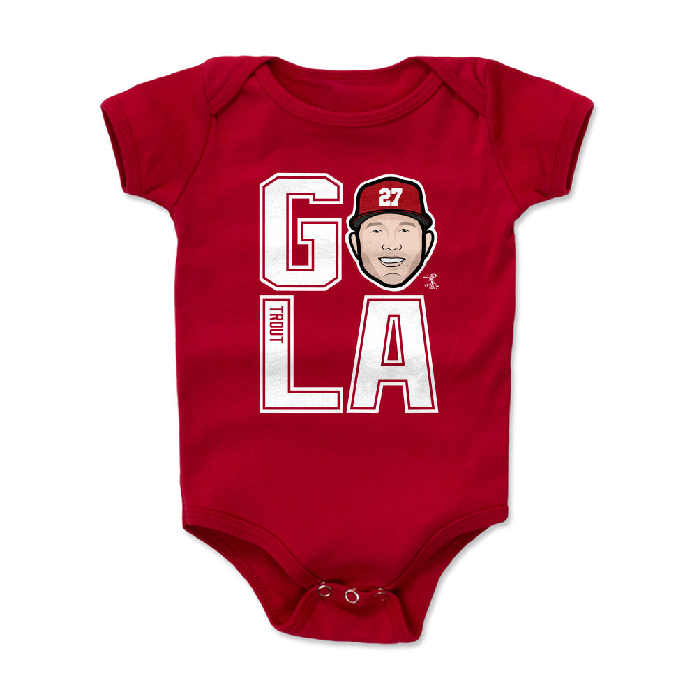 Mike Trout Kids Baby Onesie | 500 LEVEL
