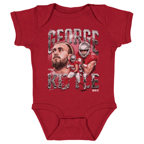 George Kittle Kids Baby Onesie | 500 LEVEL