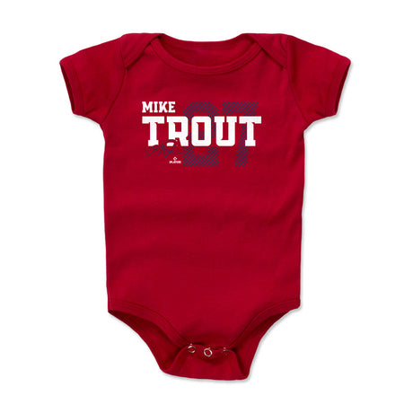 Mike Trout Kids Baby Onesie | 500 LEVEL