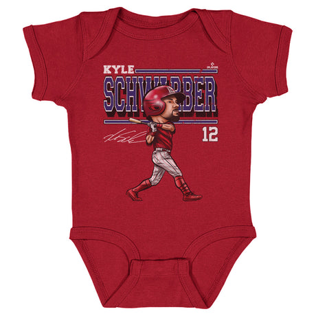 Kyle Schwarber Kids Baby Onesie | 500 LEVEL