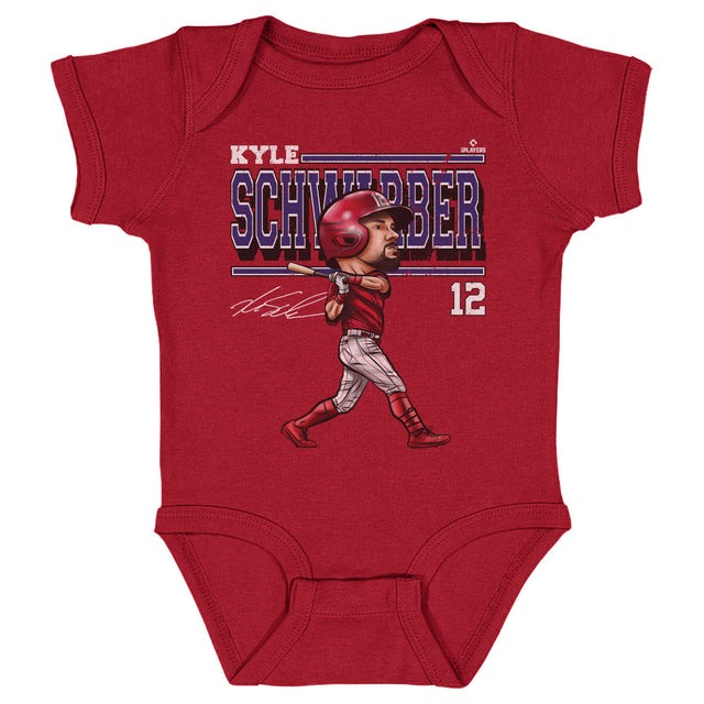 Kyle Schwarber Kids Baby Onesie | 500 LEVEL