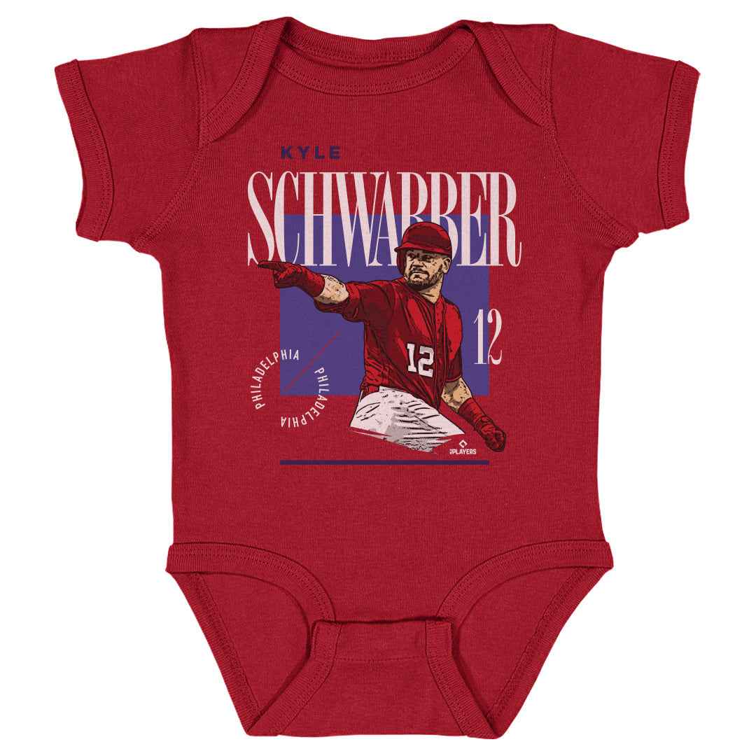 Kyle Schwarber Kids Baby Onesie | 500 LEVEL