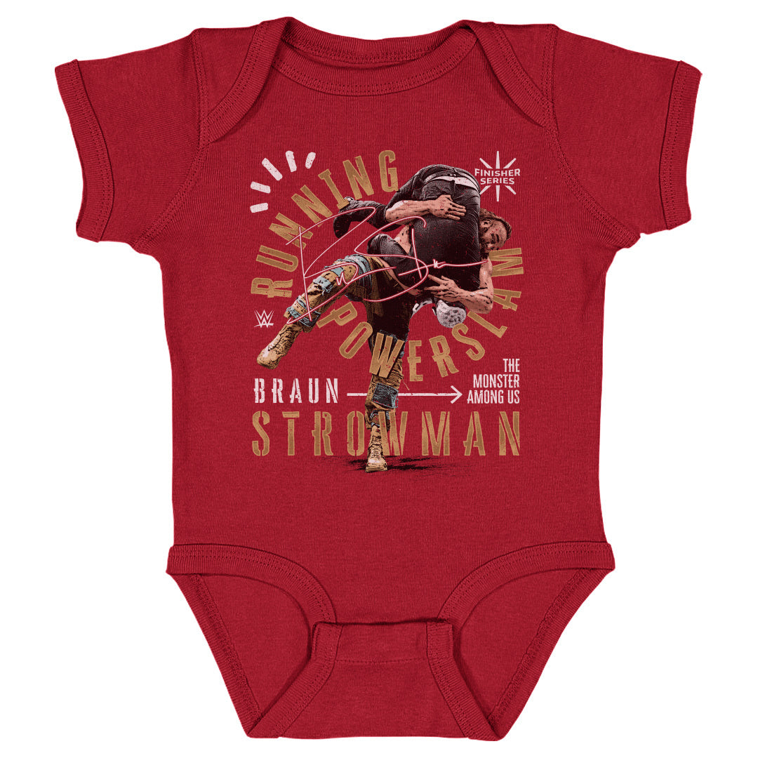 Braun Strowman Kids Baby Onesie | 500 LEVEL