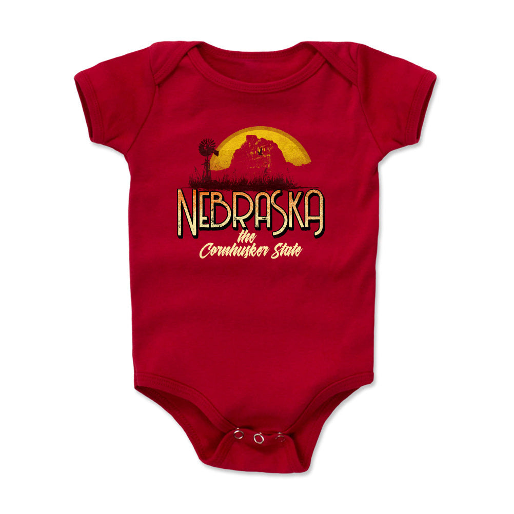 Nebraska Kids Baby Onesie | 500 LEVEL