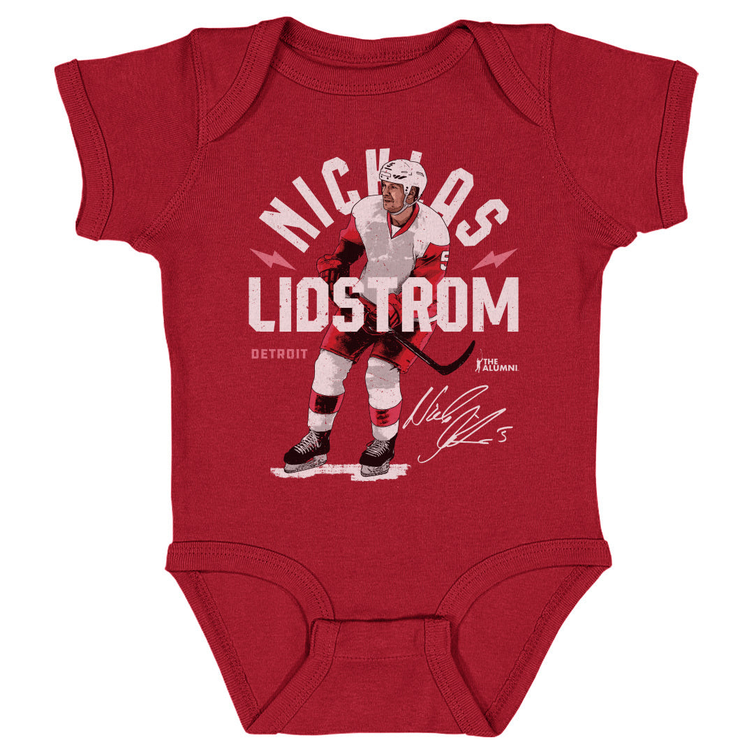 Nicklas Lidstrom Kids Baby Onesie | 500 LEVEL